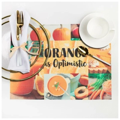 Салфетка сервировочная orange is optimistic 29*40см 3906121